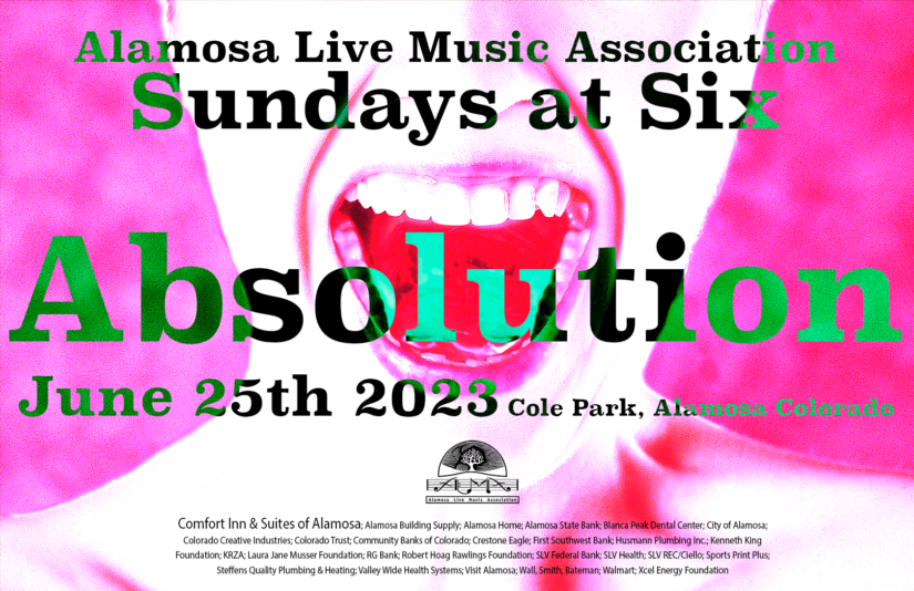 Sundays at Six presents Absolution June 25!