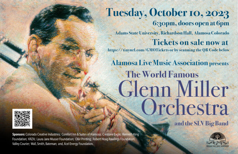 ALMA presents The World Famous Glenn Miller Orchestra October 10!